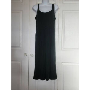 Daily Ritual Forest Green Dress